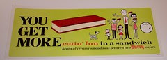 Ice Cream Sandwich Sign