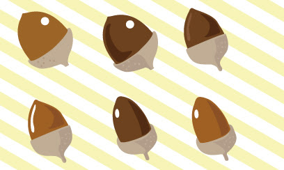 どんぐりのイラスト Ec Design デザイン