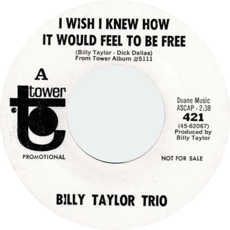 45cat Billy Taylor Trio I Wish I Knew How It Would Feel To Be Free Sunny Tower Usa 421