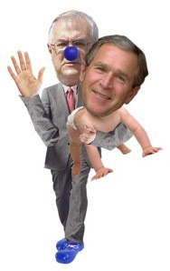Barney Frank Spanks George Bush