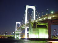 レインボーブリッジの写真 夜景無料壁紙 東京の夜景写真壁紙を無料でダウンロード