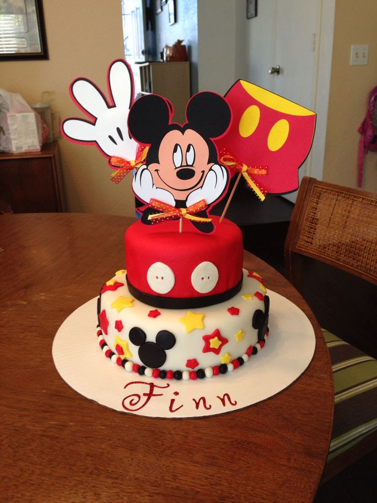 Mickey Mouse Birthday Cake | Cakes,cupcakes and cake pops | Pinterest