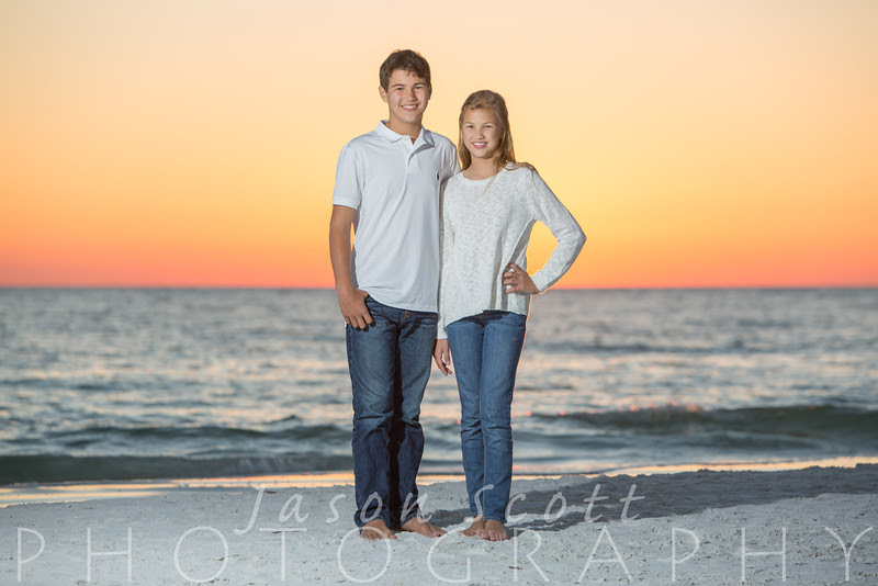 Family Beach Portraits by Jason Scott Photography - Family Pictures on Siesta Key Beach, Longboat Key, Englewood Beach, Venice Beach, or Anna Maria Island