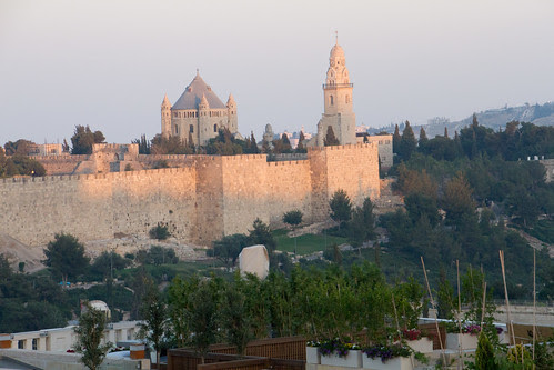 View from the rooftop of Mamilla hotel, Jerusalem, Israel