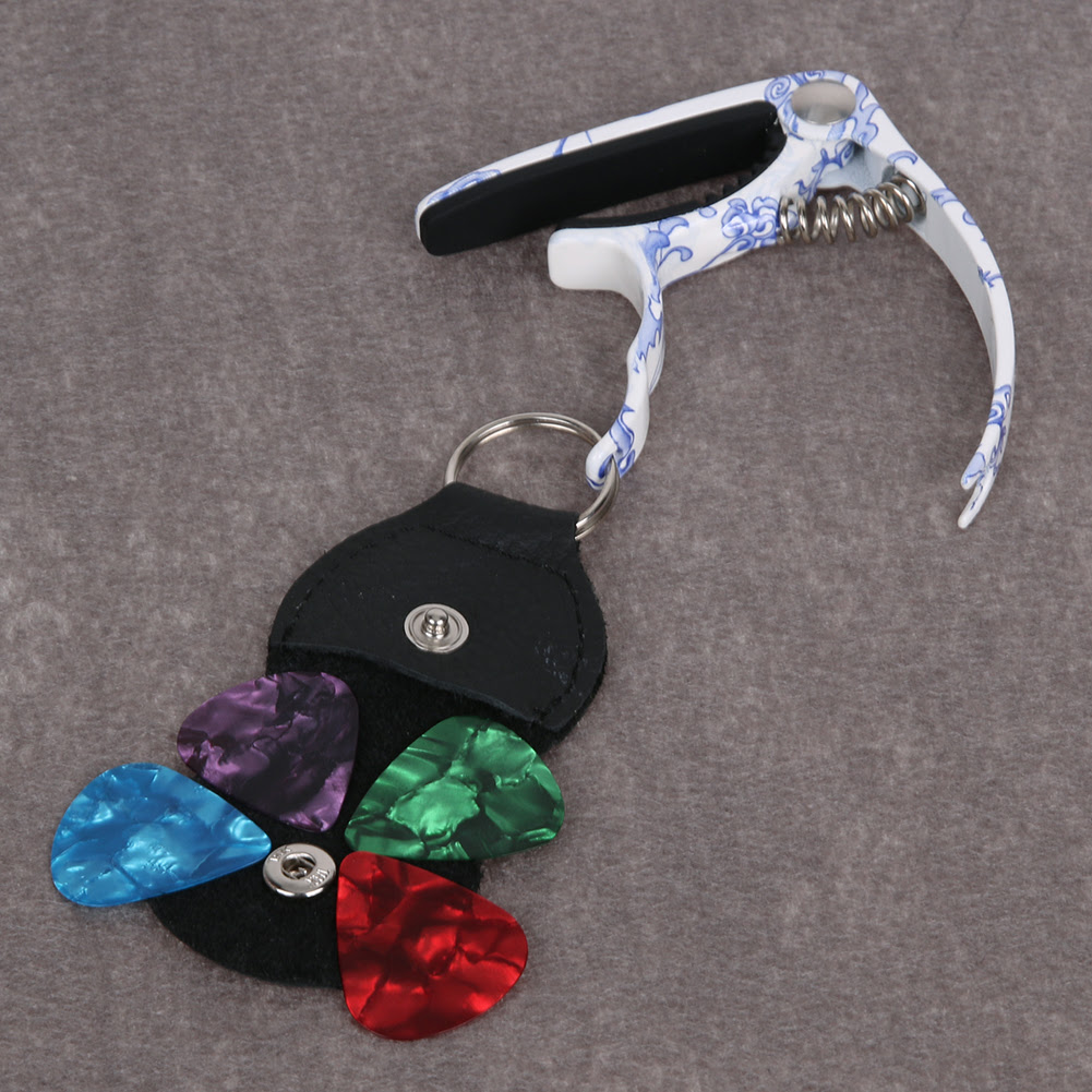 Guitar Pick And Capo Integrated Portable Classical Guitar Tone