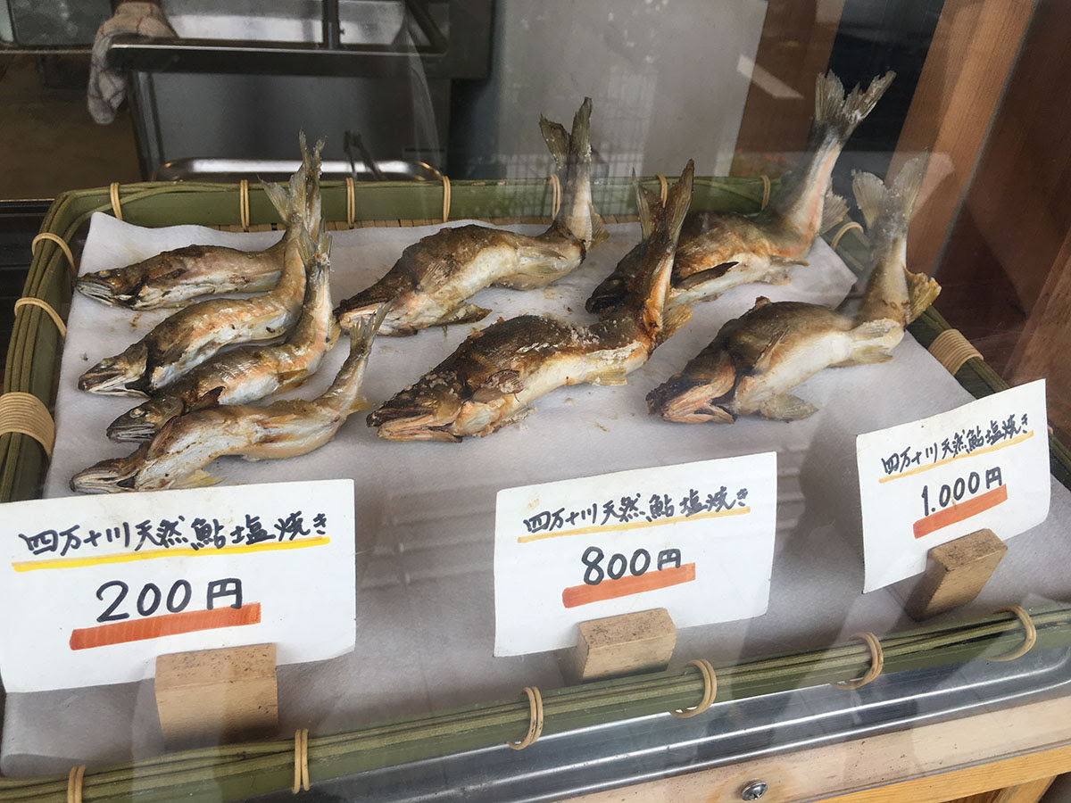 西土佐鮎市場 四万十川の天然鮎を食べたいならここに行くべし 四万十川 観光ガイド