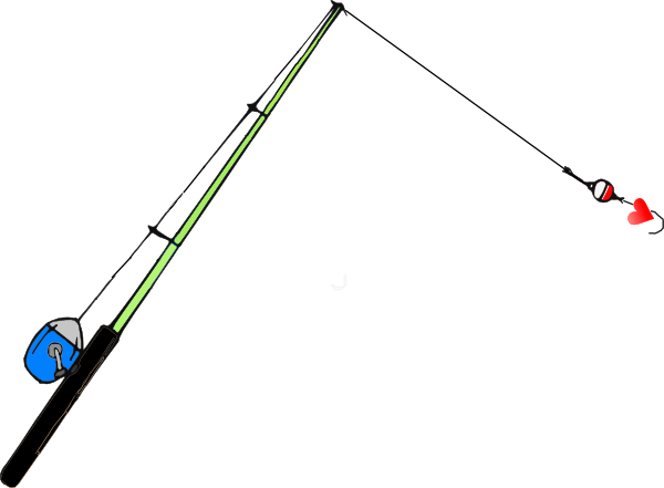 Download Fishing Pole Silhouette | Clipart Panda - Free Clipart Images