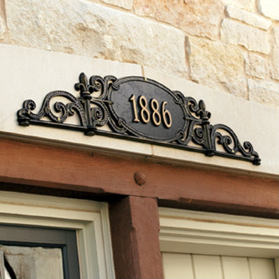 Charleston Outdoor Signs Traditional House Numbers Charleston Outdoor Signs Traditional House Numbers