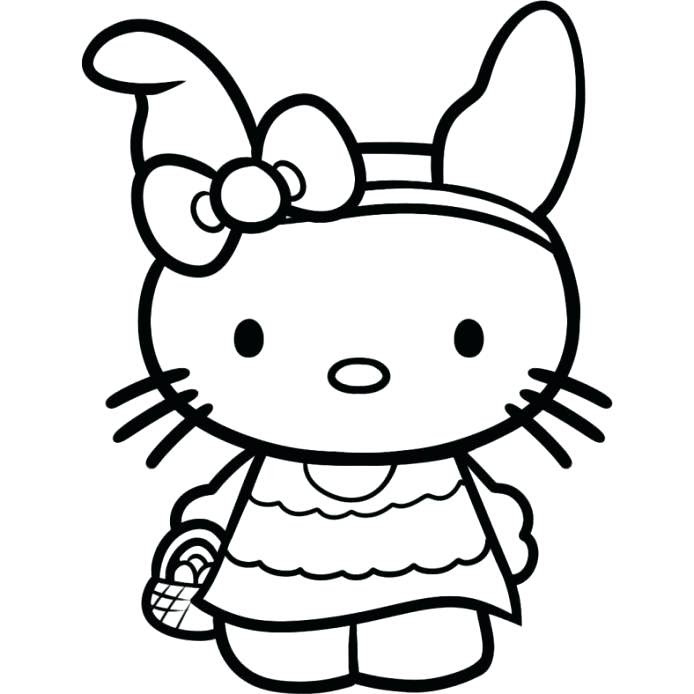 Hello Kitty Black And White Coloring Pages at GetColorings Hello Kitty Black And White Coloring Pages at GetColorings