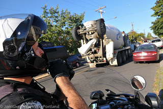 Crosswalk enforcement action NE Killingsworth-6