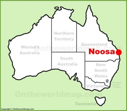 Noosa Queensland Australia Map Noosa Heads Maps | Queensland, Australia | Maps of Noosa