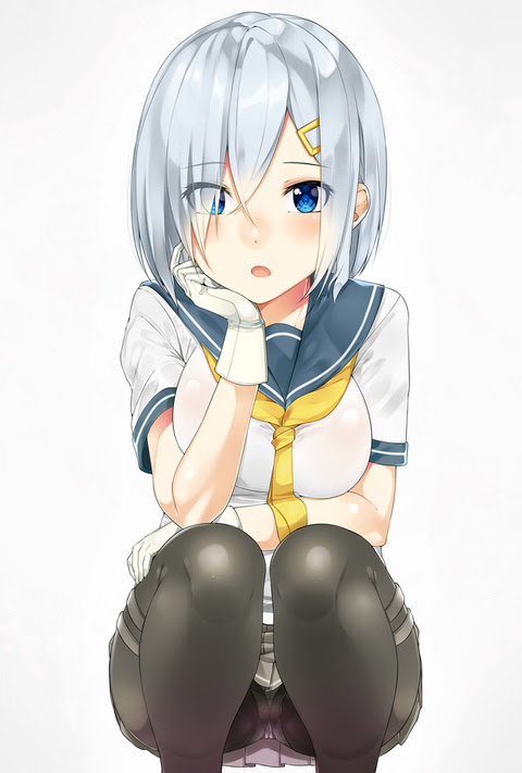 Tinami イラスト 浜風かわいい