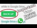 How to Backup WhatsApp Chat | Whatsapp Chat Backup