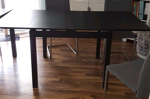 Mobel Wohnen Bjursta Ikea Esstisch 130cm X 130cm Ausziehbar Esstische Kuchentische