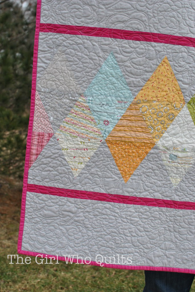 Baby Ric Rac Charm Quilt