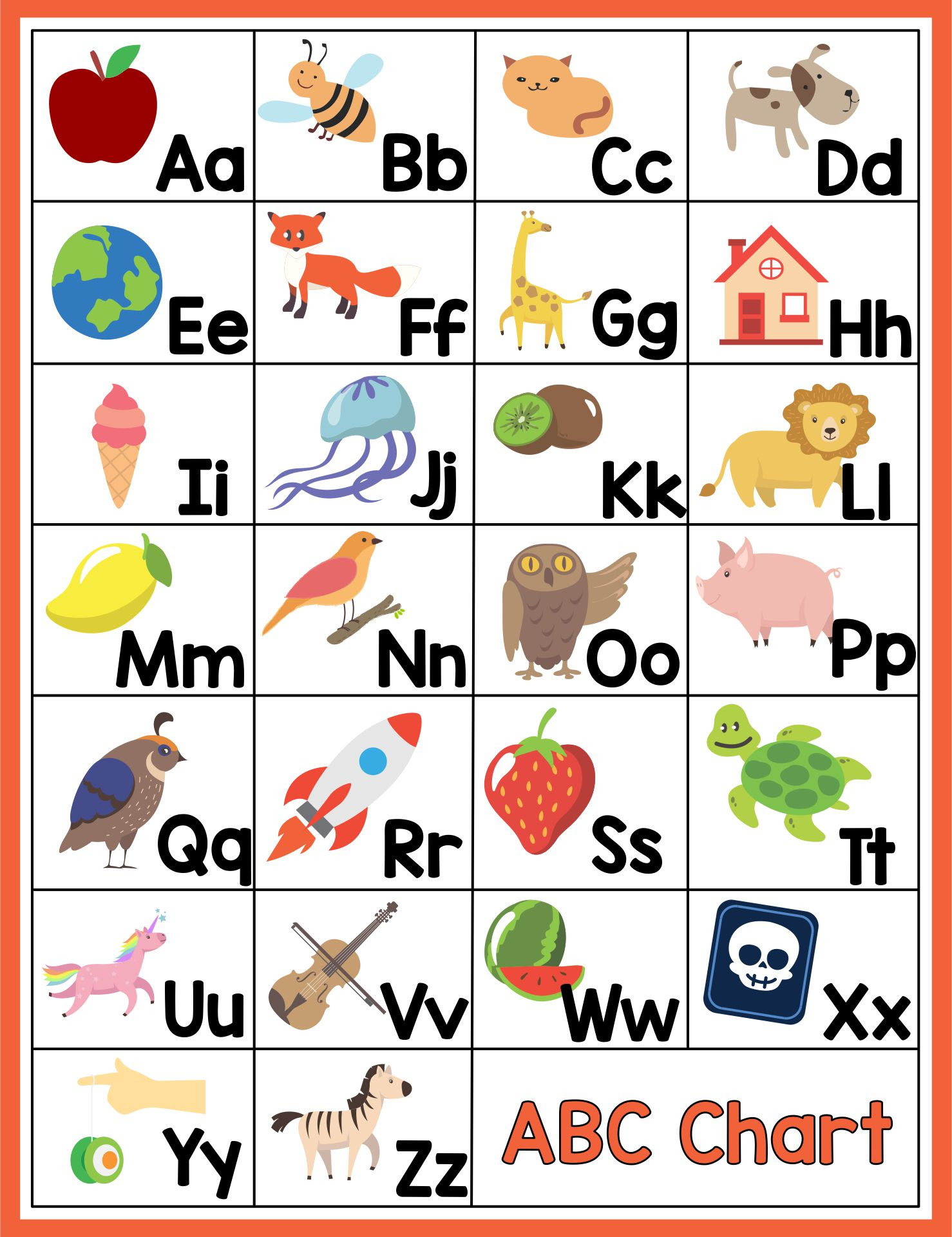 6 Best Images of Alphabet Sounds Chart Printable - Printable Alphabet ...