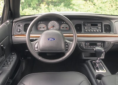 Crown Vic Rear Window Deflector