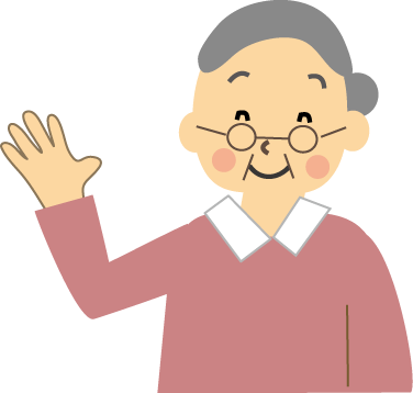 高齢者 老人 お婆さんのイラスト 挿絵 無料イラスト