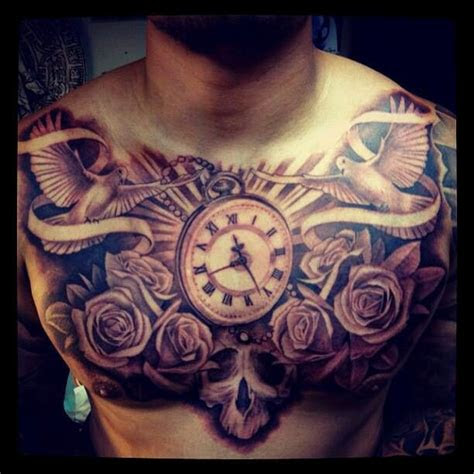 chicano tattoo art chest piece tattoos pinterest