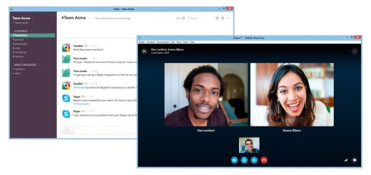 slack skype