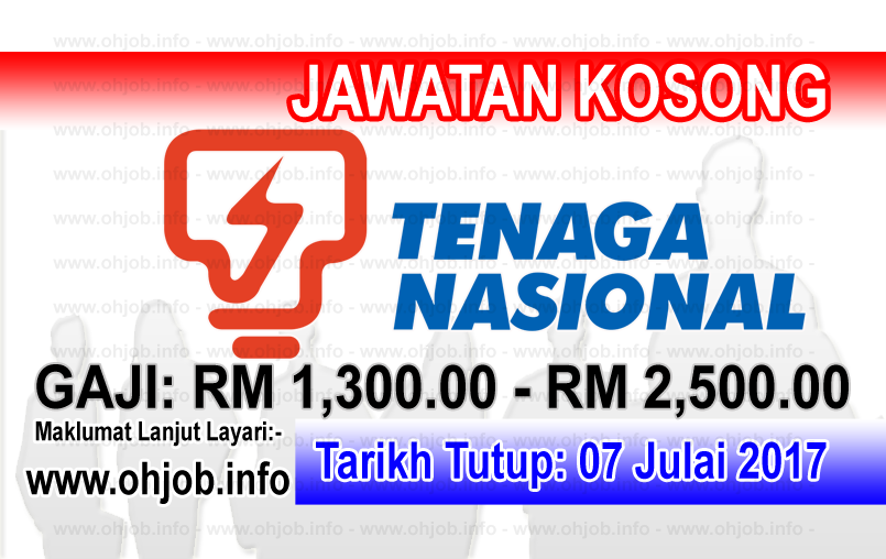 Jawatan Kerja Kosong Tenaga Nasional Berhad - TNB Remaco logo www.ohjob.info julai 2017