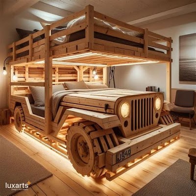 Transforming A Bedroom Into A Jeep Adventure Land With A Silo Structure Bunk Bed