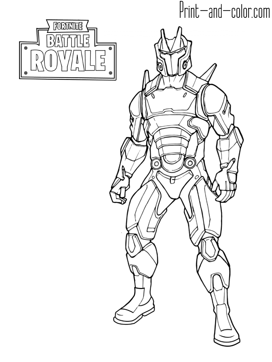 Fortnite coloring pages | Print and Color.com