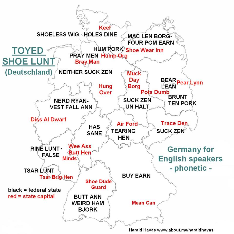 Deutschlandkarte Auf Englisch Willkommen In Diss Al Dwarf