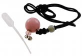 Pendente Boccetta Quarzo Rosa