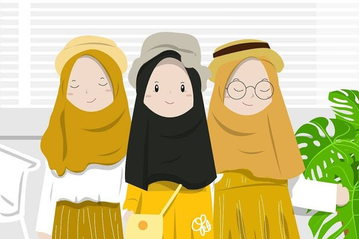 2019 gambar kartun akwat muslimah bercadar ponsel harian · 65 gambar kata kata sahabat sejati selamanya lucu islami · 92 gambar gambar kartun lucu . Kumpulan Kartun Sahabat Muslim Ely Setiawan Kartun Otosection