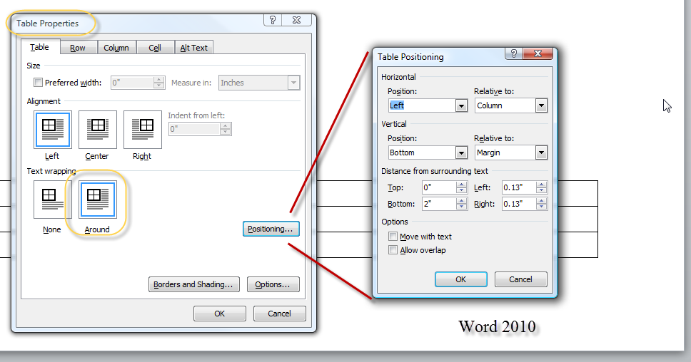 How to insert picture in labels word 2010