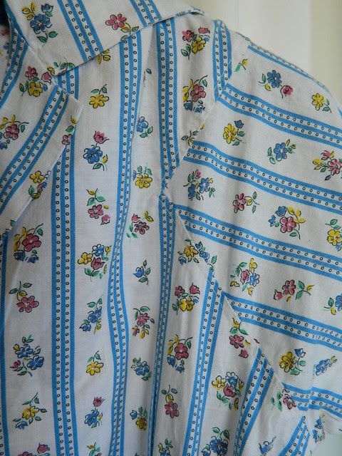 Sleeve detail vintage dress from Two Squirrels