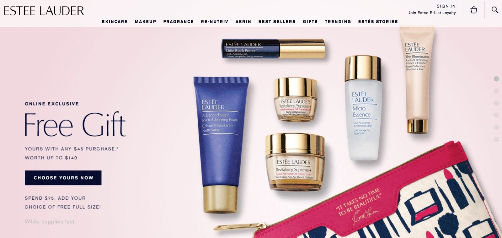 Estee Lauder Beauty Products Skin Care Makeup