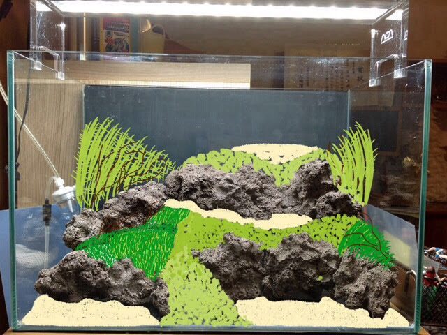 No 159 新レイアウトを組み上げる In The Water