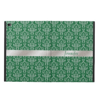 Elegant Green and Silver iPad Air 2 Case