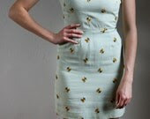 vintage bumble bee dress