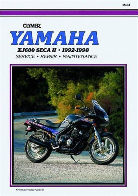 Download Yamaha Xj600 1992 Repair Service Manual