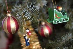 новогодняя елка, елочные игрушки