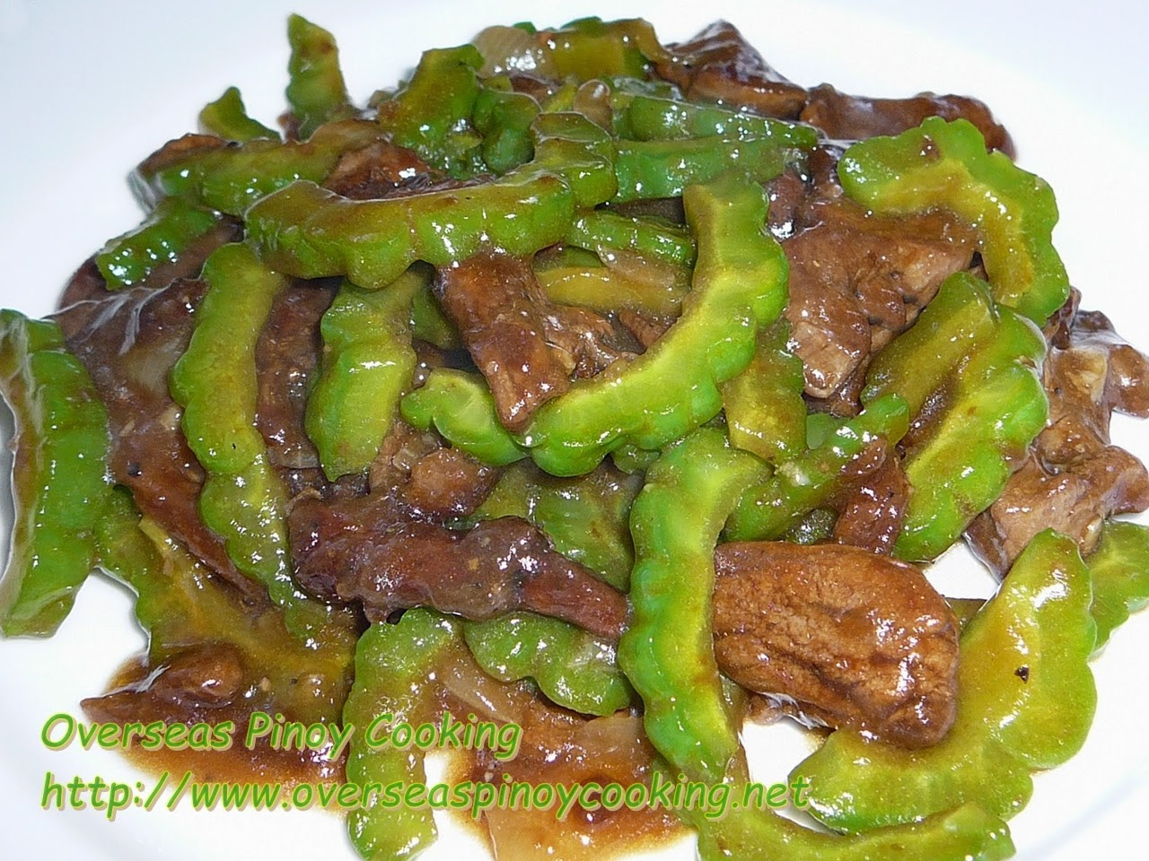 Pork and Ampalaya Stirfry