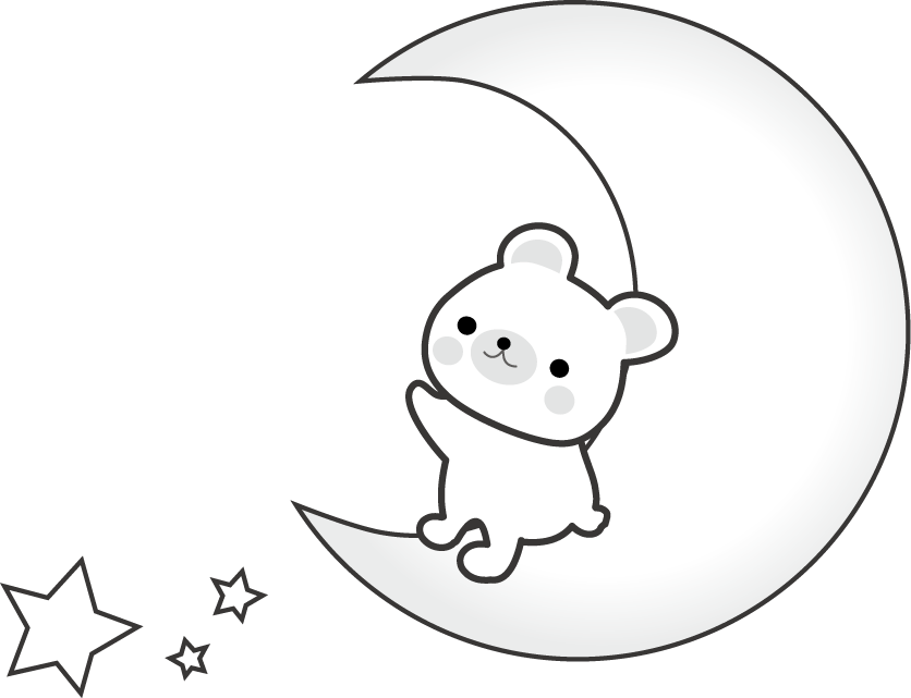 月のイラスト 無料イラスト