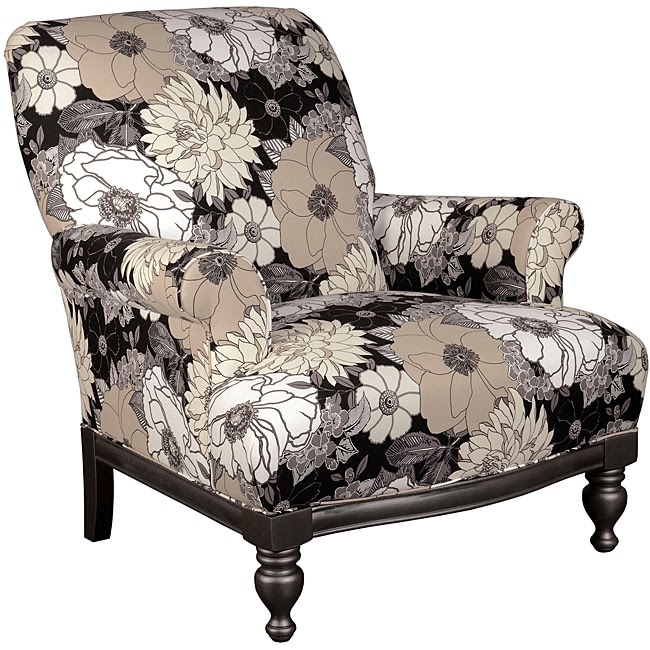 Living Room Traditional Accent Chairs / Powell Classic Seating Red and Cream Floral Oliver Accent ... / Bring home a comfy accent chair.