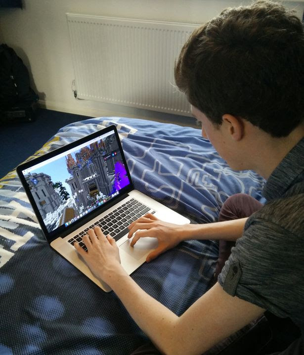 Minecraft entrepreneur Brandon Relph.