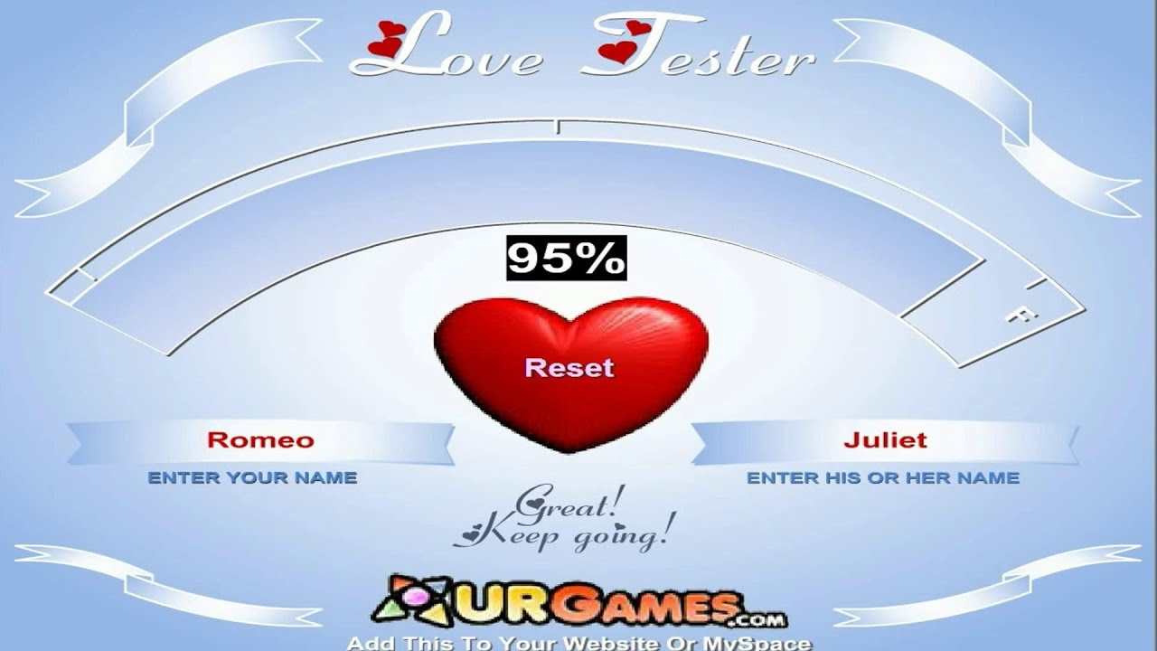 Love meter test deutsch