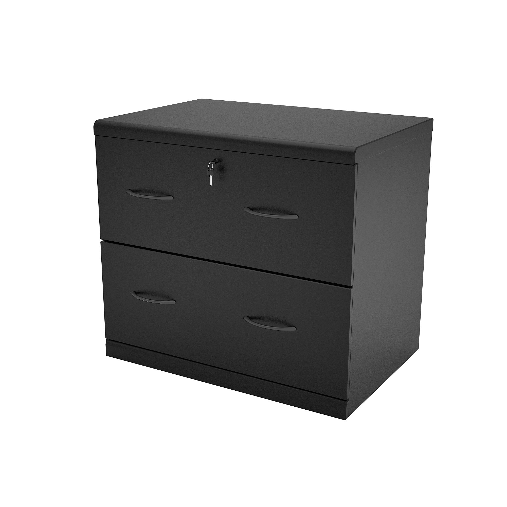 Z-Line Designs 2 Drawer Lateral File Cabinet Black | eBay