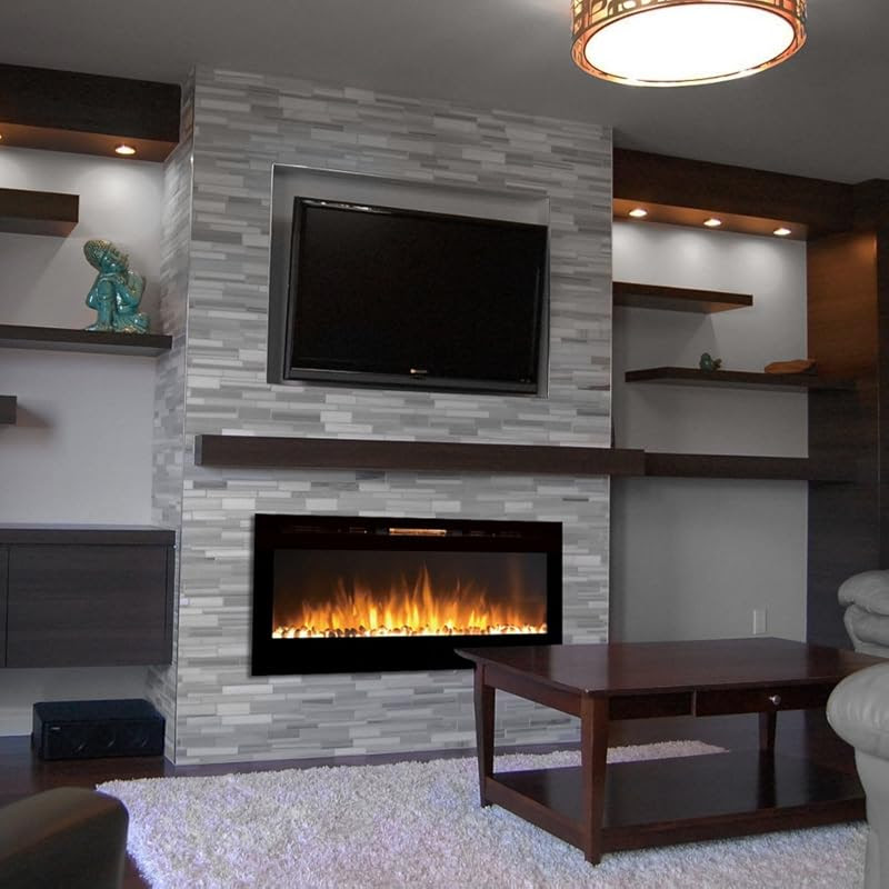 Top 10 Best Wall-Mounted Electric Fireplace Reviews 2018