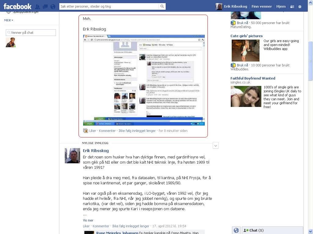 mer fra facebook sevland