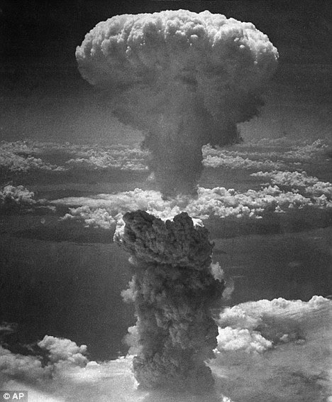The U.S. dropped an atomic bomb on Japanese town Nagasaki, on August 9, 1945 - the month before Churchill got inside knowledge at Potsdam that they had completed a successful test of the bomb emboldening him to bring Stalin to heel 