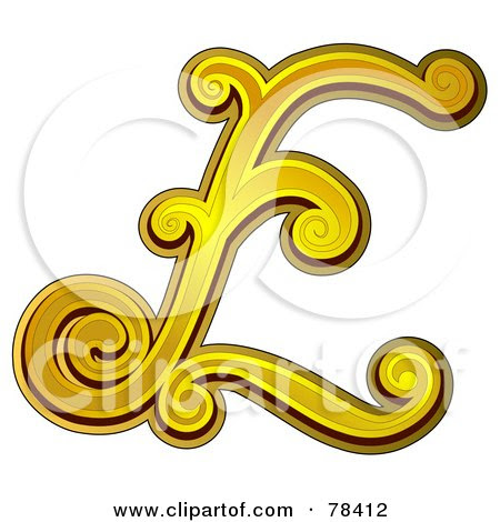 Elegant Gold Letter E Posters, Art Prints by BNP Design Studio ...