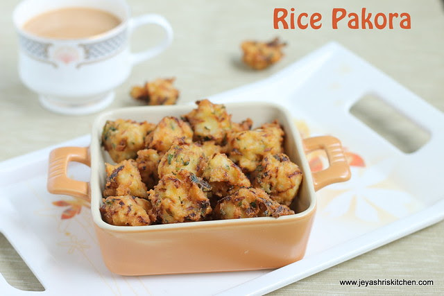 Rice pakoda