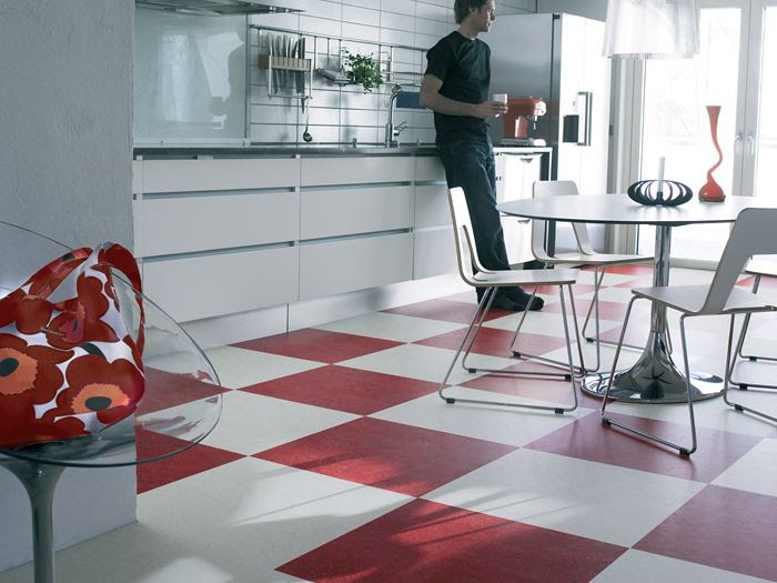 Linoleum klikkgulv